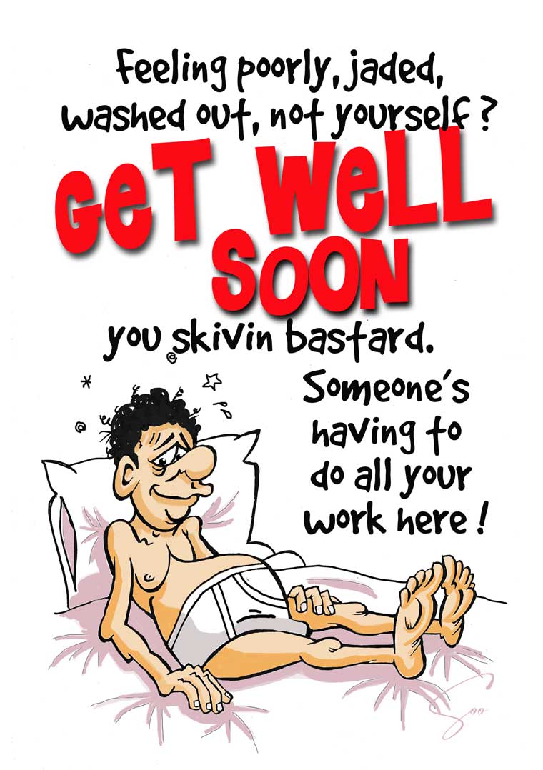 Poorly Skivin Bastard