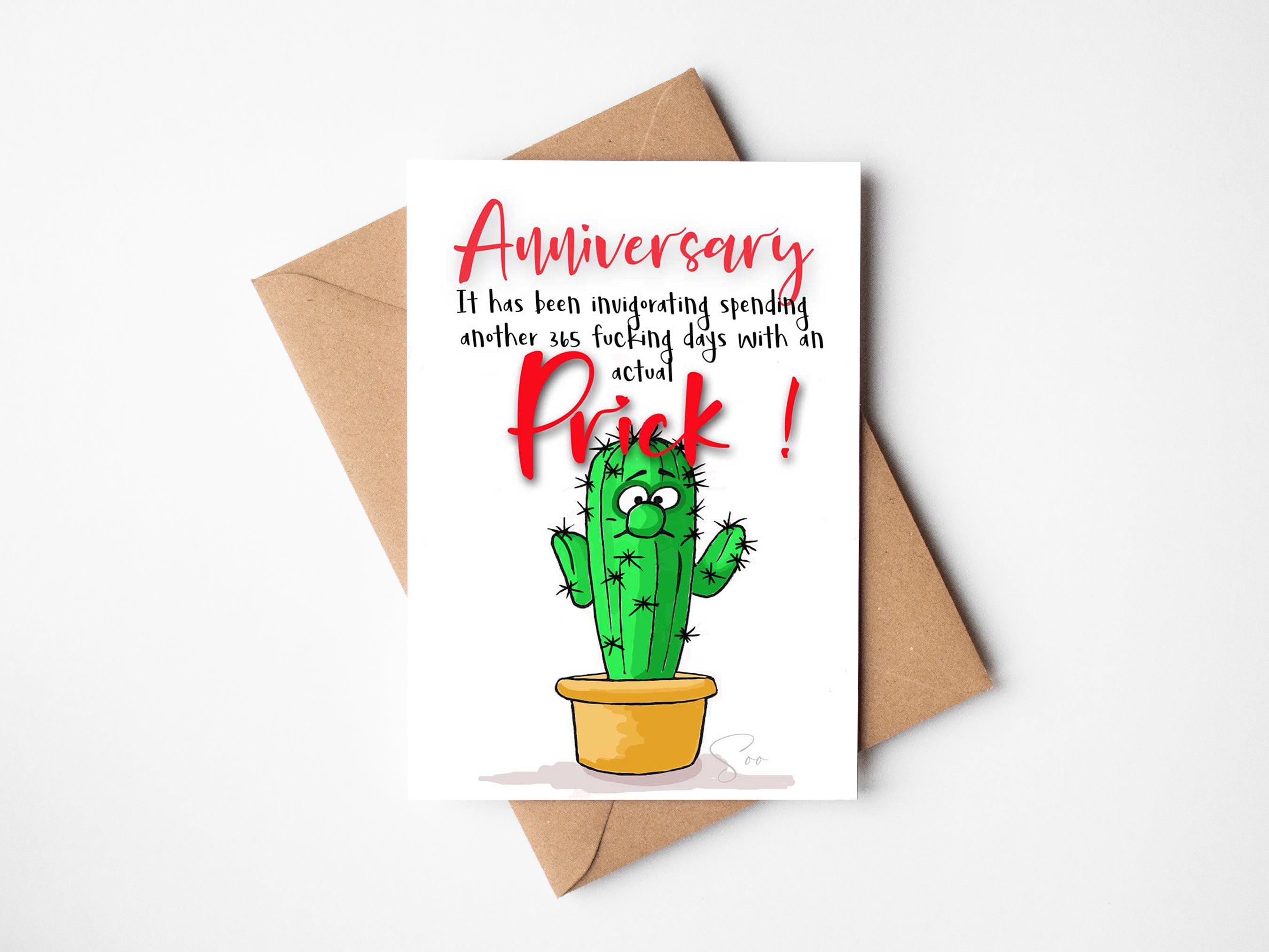 Anniversary with a Prick !