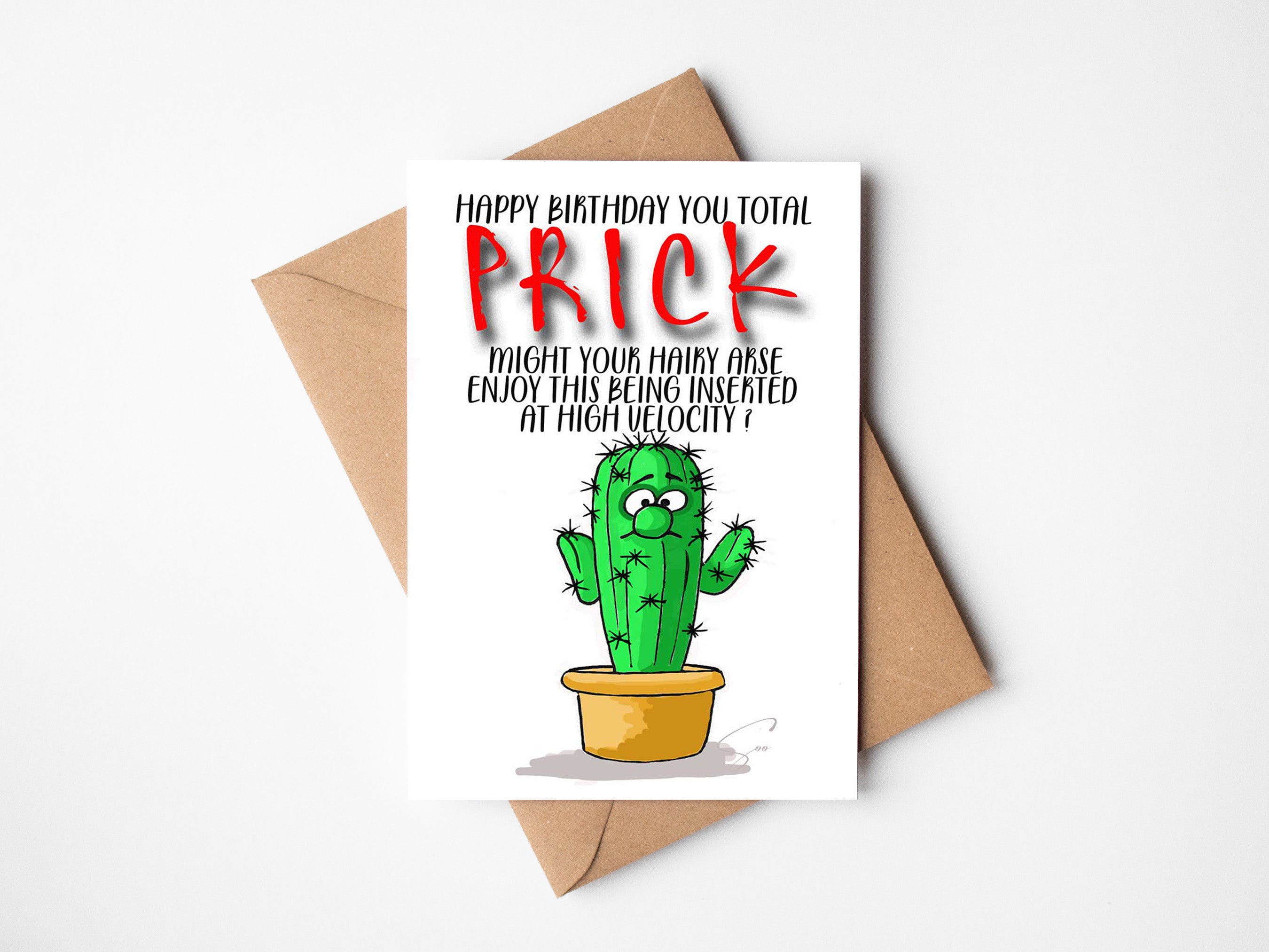 Hairy Arse Birthday Present